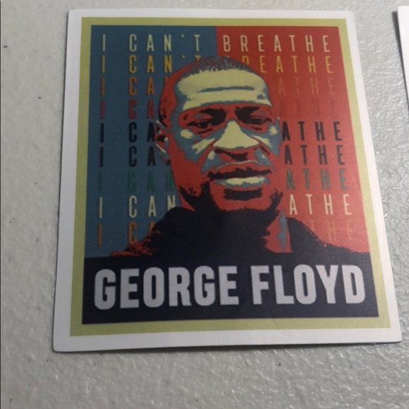George Floyd I can’t Breathe Stickers - Picture 5 of 5